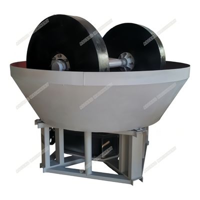 2t / h Gold Washing Process Plant Sudan Grinder  AC Motor Wet Round Mill Machine