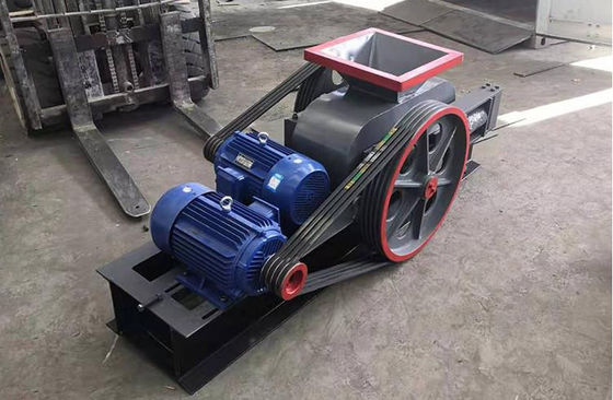 Double Roller Stone Smooth Crusher Multi-function For Coal Coke Rock Stone