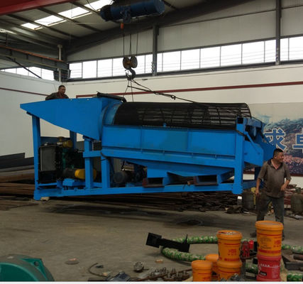 Vibration Gold Processing Mining Washing Pan 50 Ton Per Hour Plant